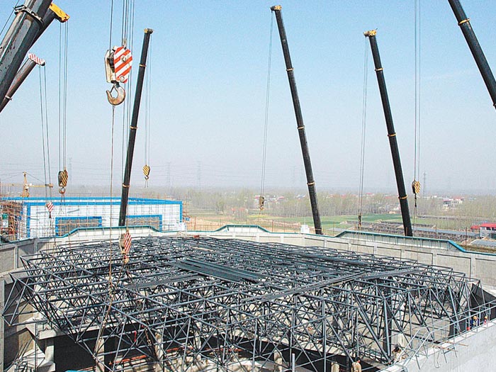 平谷网架高空滑移法